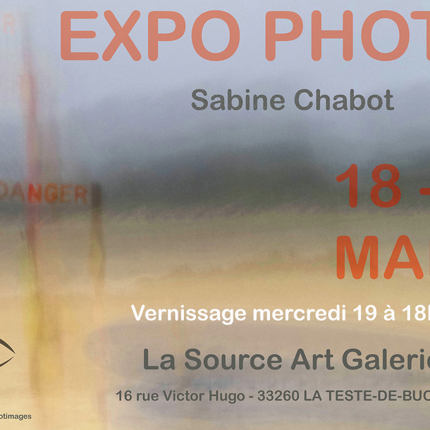 Expo Photo Sabine Chabot - La Source Art Galerie
